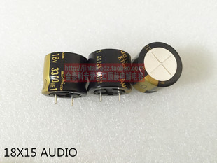 尼吉康 AUDIO音频发烧电容 16V3300UF 18X15 KT黑金NICHICON电解