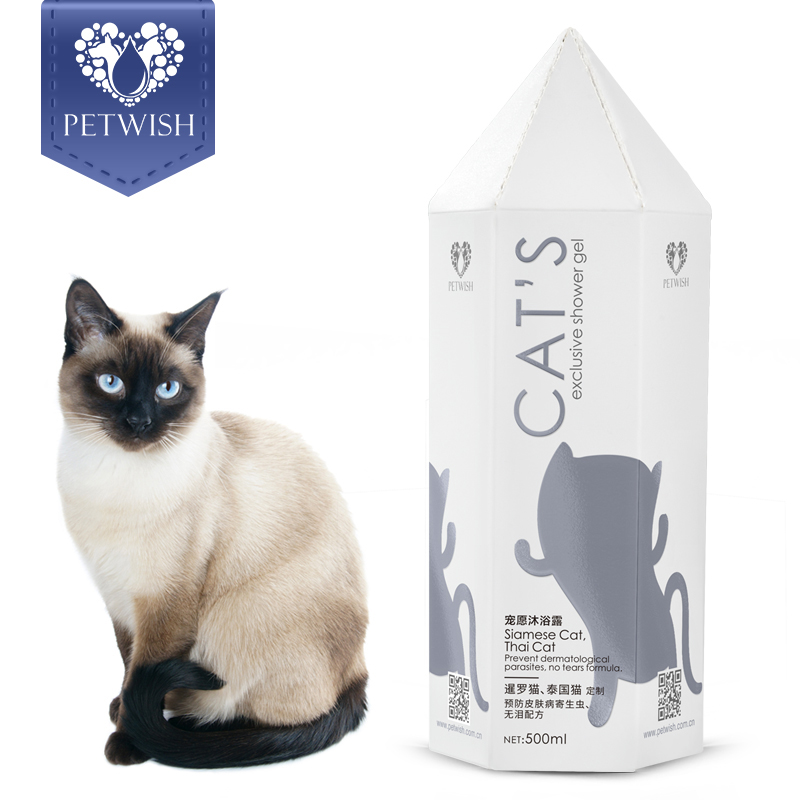 宠愿暹罗猫咪专用杀螨除菌沐浴露