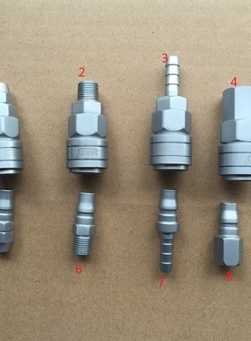 萨博SABO优质C式自锁快速接头，单手操作日式碳钢自动锁快速接头