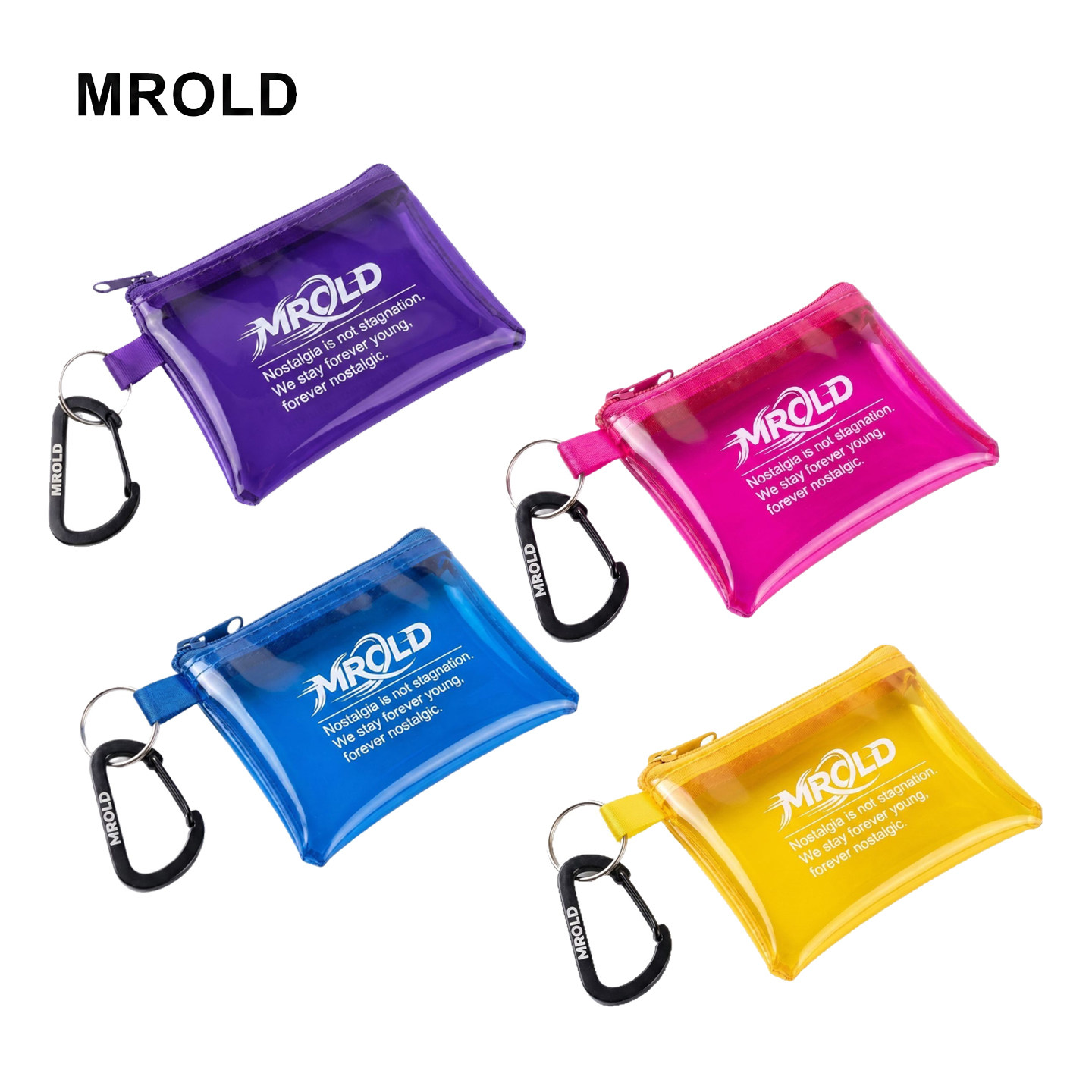 MROLD透明卡套包挂件迷你零钱包图片