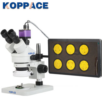 KOPPACE3.5X-180X工业显微镜200万像素HDMI高清13.3英寸高清屏工