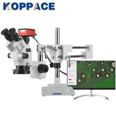 KOPPACE4K高清830万像素立体测量显微镜3.5X-180X双臂支架可拍照