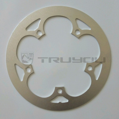 TRUYOU超轻公路车铝护盘折叠车护盖130BCD 38T 40T 42T 48T 53T