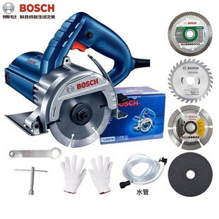 博世（BOSCH）石材切割机云石机瓷砖开槽机小型GDC140混泥土切墙