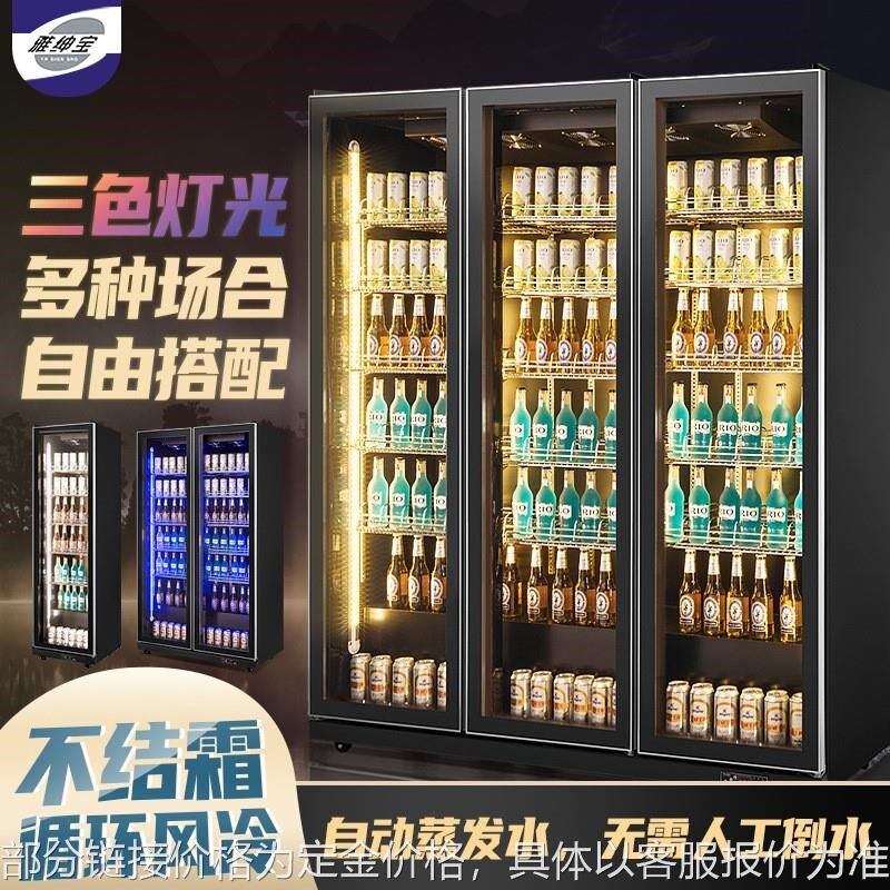 厂家直供饮料冷藏柜商用冷柜立式超市酒吧KTV会所啤酒柜现货