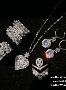 镀18K白金轻奢欧美小众方糖名媛宽戒指 时尚百搭女神开口关节戒