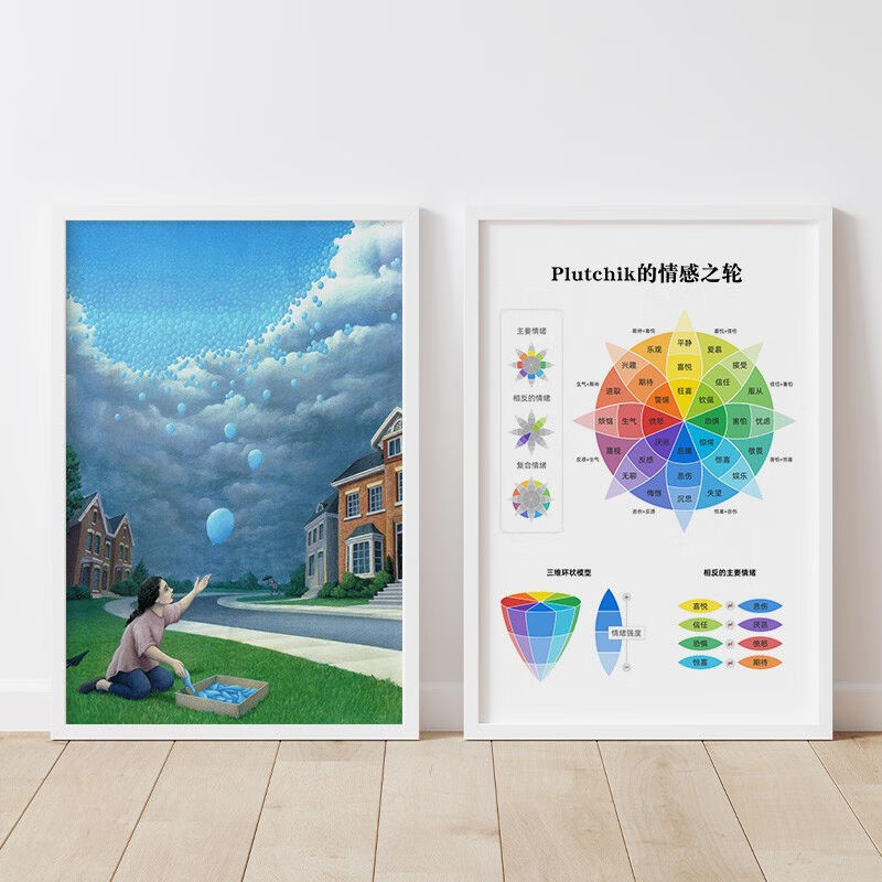 容大天成（RDTC）FC370心理咨询辅导布置装饰画宣泄减压放松实木