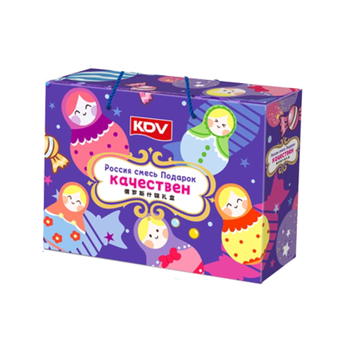KDV涅夫斯基俄罗斯进口混装什锦糖果礼盒春节年货礼盒1320g