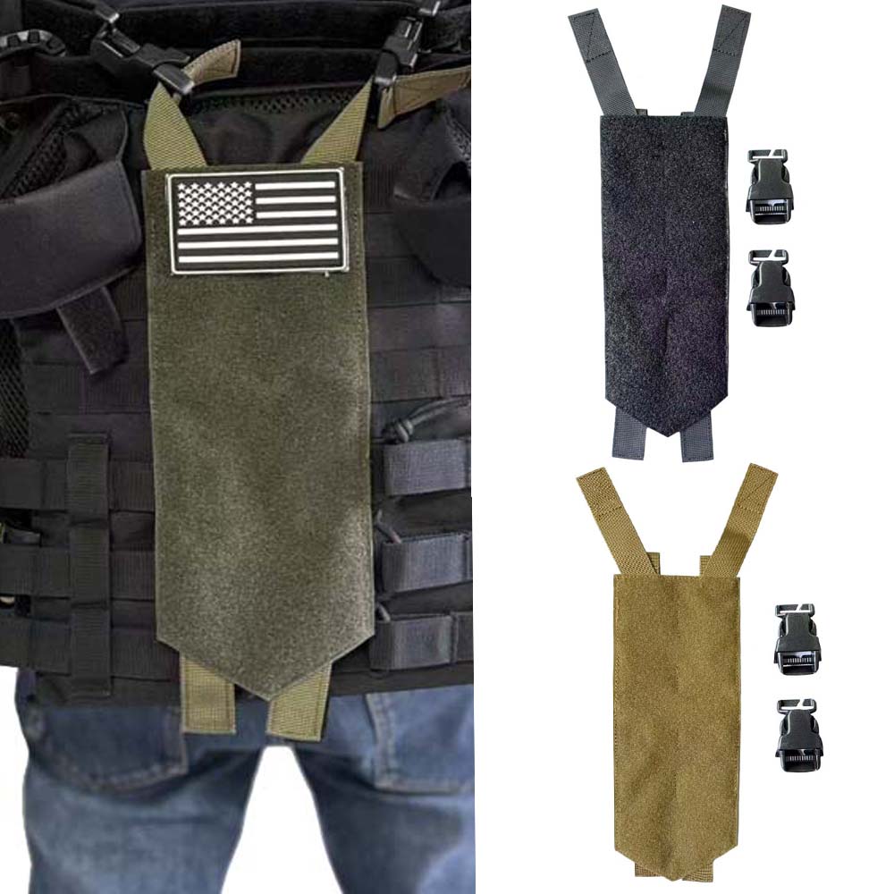 德毅营 扩容挂板 多功能战术背心背包MOLLE系统转接板 魔术贴面板