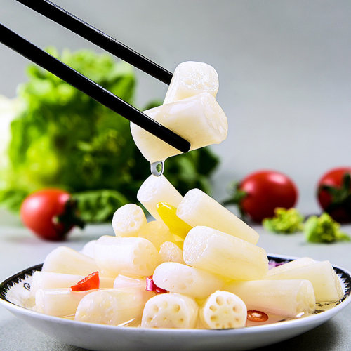 泡椒藕带400g湖北特产洪湖酸辣泡藕尖开袋即食下饭菜脆嫩藕节泡菜 - 封面