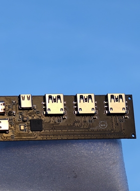 USB3.0全5GBPS 4口分线器type-c扩展器hub集线器模块CH634