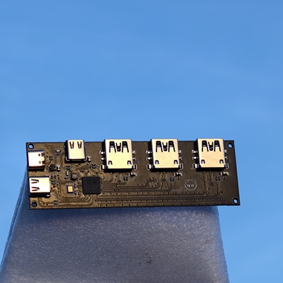 USB3.0全5GBPS 4口分线器type-c扩展器hub集线器模块CH634