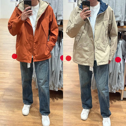 L&CP2025秋冬男女款连帽工装茄克478231冲锋衣夹克外套E475036