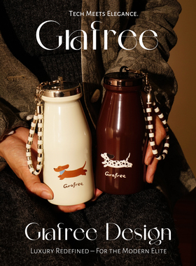 GraFree保温杯女生高颜值小巧可爱便携水杯情侣杯子咖啡杯礼物