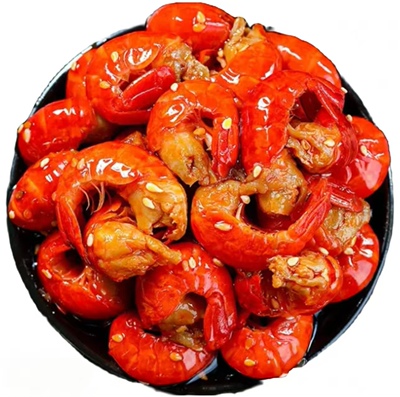 友食光麻辣小龙虾尾四川卤制袋装即食零食105克/包