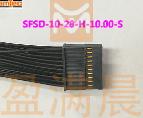 SAMTEC申泰连接器SFSD-10-28-H-10.00-S订货 货期2-5周