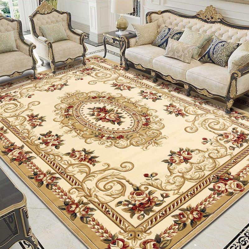 万腾 客厅地毯欧式加厚大沙发茶几毯立体手工雕花家用卧室床边毯,居家布艺,地毯,淘宝优惠券,粉丝福利购,淘宝优惠卷