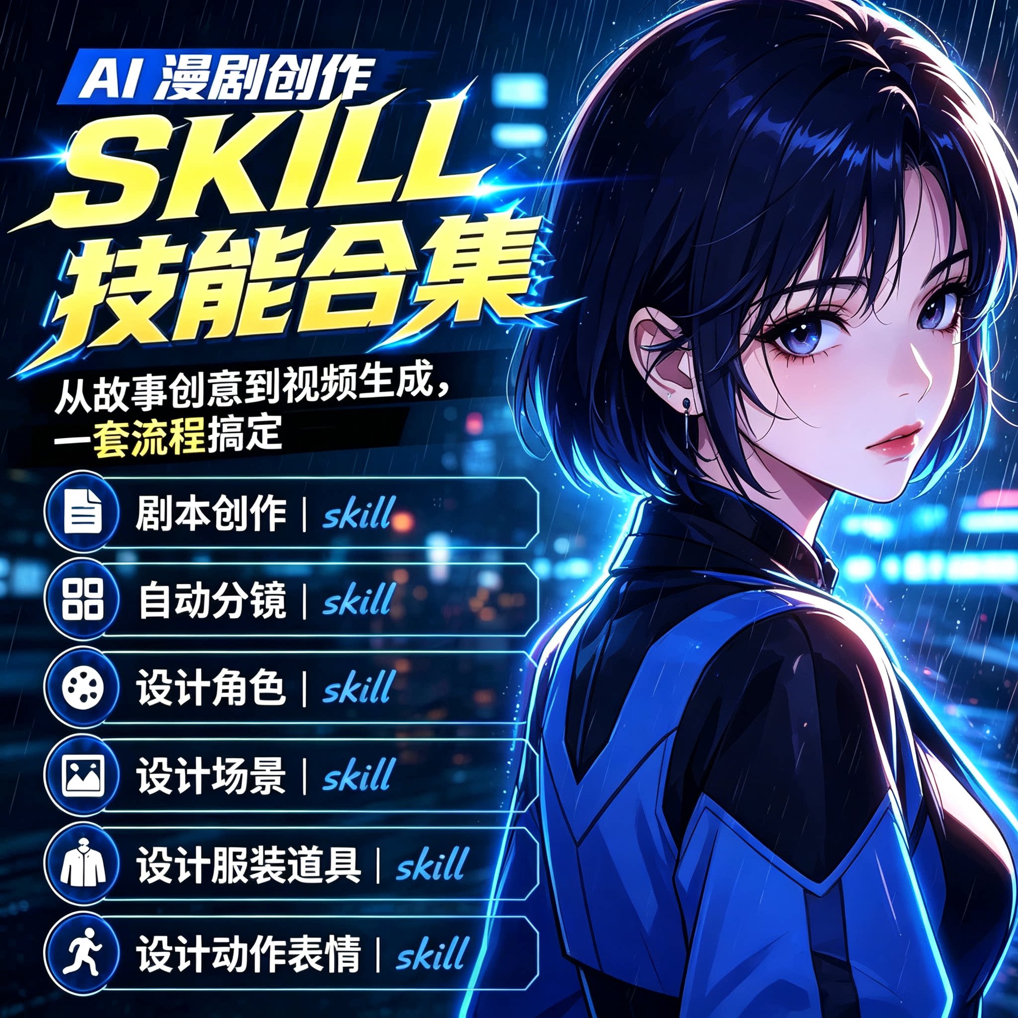 2026ai漫剧Skill技能包全流程