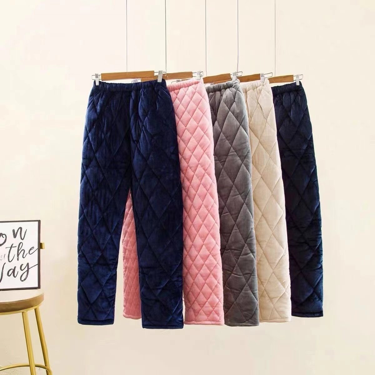 冬天老太太加绒加厚睡裤女老人冷库珊瑚绒夹棉裤子奶奶抗寒保暖裤,女装/女士精品,棉裤/羽绒裤,淘宝优惠券,粉丝福利购,淘宝优惠卷