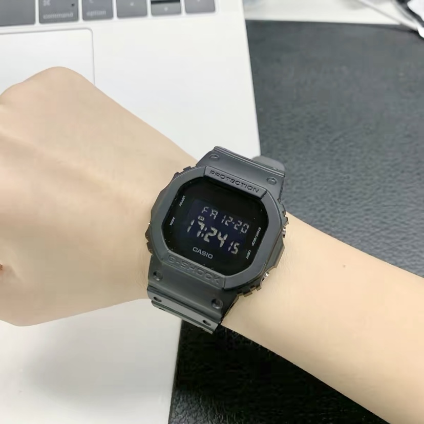 卡西欧Casio男女学生方形电子表DW5600BB-1运动G-Shock小方块手表 手表 日韩腕表 原图主图