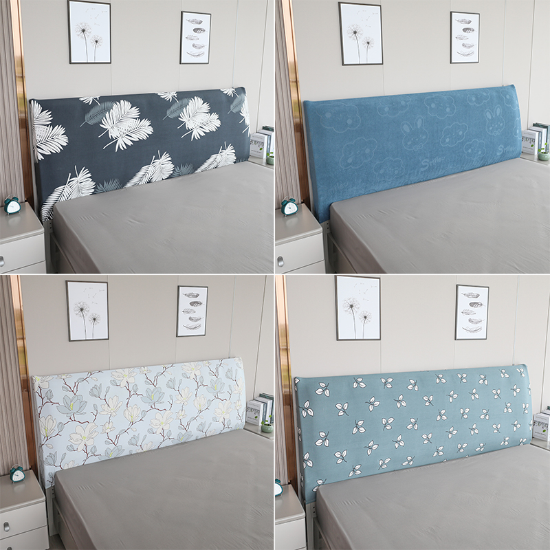 范三娘床头罩高弹牛奶丝亲肤布料