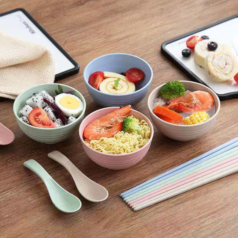 可以餐具巧克力吃碗筷筷能的碗五的碗可谷食用饼干吃勺子儿童家用