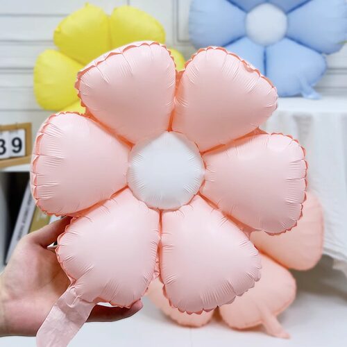 彩色雏菊太阳花气球单独包装