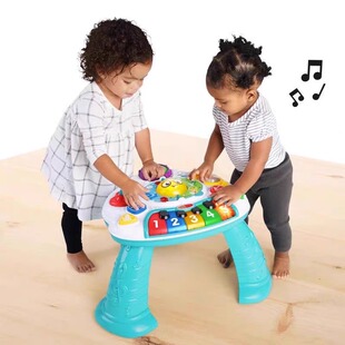 美国Kids2 baby einstein音乐探索游戏桌琴台多功能玩具桌早教
