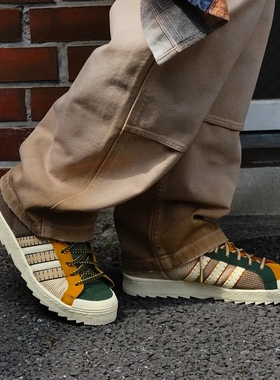 CLOT x adidas Superstar阿迪达斯联名款鸳鸯配色陈冠希款休闲鞋