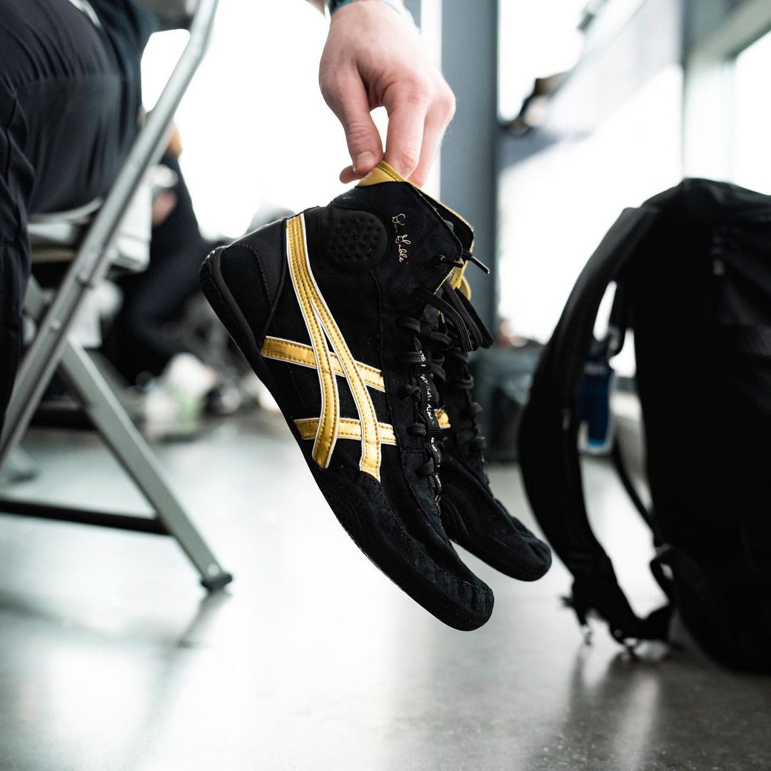 亚瑟士ASICS深蹲举重拳击摔跤鞋