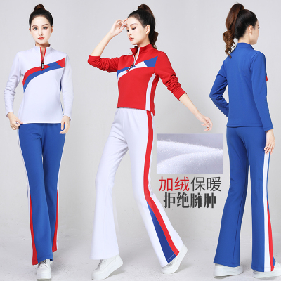 广场舞服装新款秋冬运动
