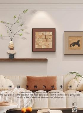 法式中古风客厅沙发背景墙装饰画高级感玄关过道壁画餐厅组合挂画