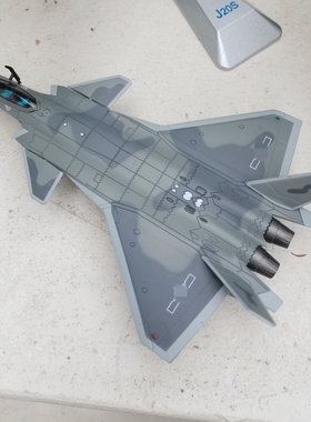 1:100歼20S战斗机合金模型J20双座版歼二十中航仿真军事成品摆件