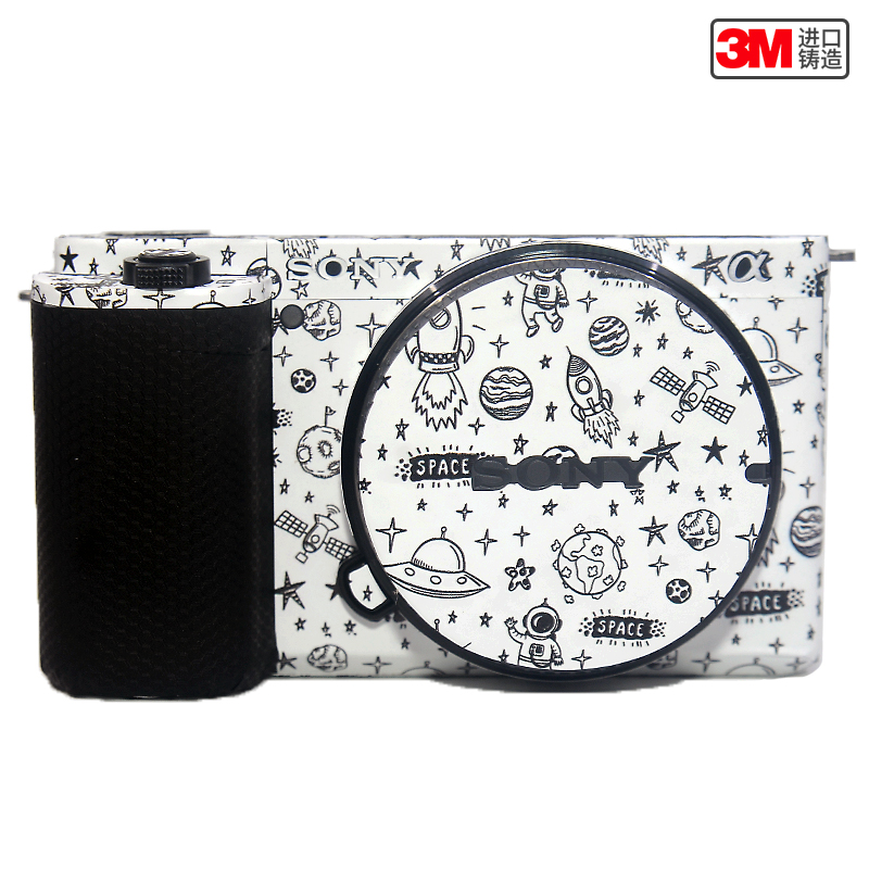 索尼机身镜头微单保护迷彩3m贴纸