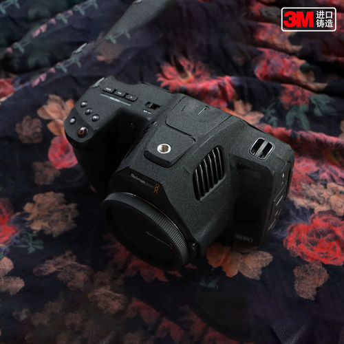 适用于BMPCC4K6K6KPRO机身美保护迷彩磨砂碳纤3M贴纸本膜贴贴膜