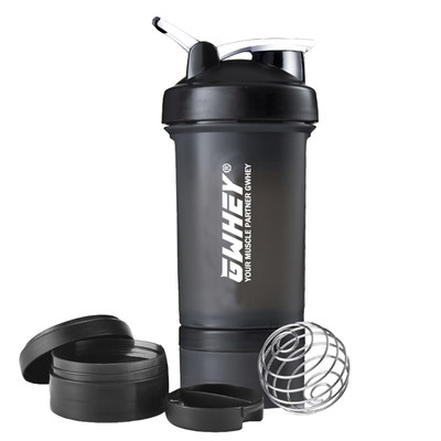 GWHEY Protein Shaker Bottle Sports Gym Mixer Cup Blender