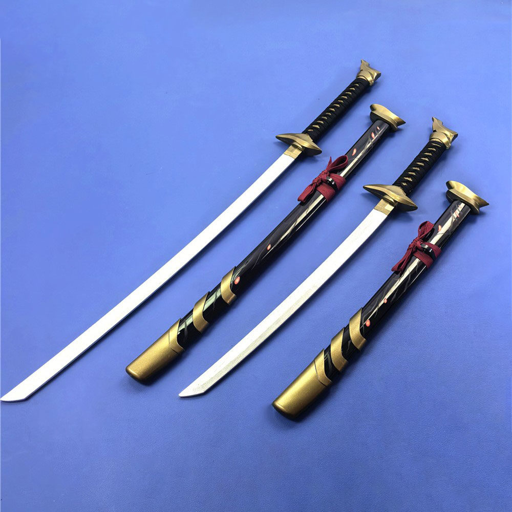 竹质刀剑cosplay道具武器模型英雄疾风游戏剑豪联盟之刃木未开刃