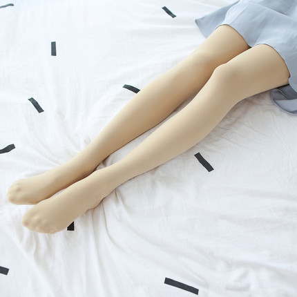 婴儿绒光腿神器袜 中压瘦腿袜2400D保暖显瘦秋冬加厚款哑光连裤袜