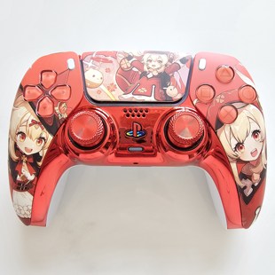 PS5手柄升级改装霍尔电磁摇杆TMR摇杆PS5原装游戏机手柄 原神可莉