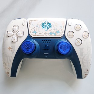 PS5手柄升级改装 游戏手柄 原神精致版 霍尔电磁摇杆TMR摇杆PS5原装