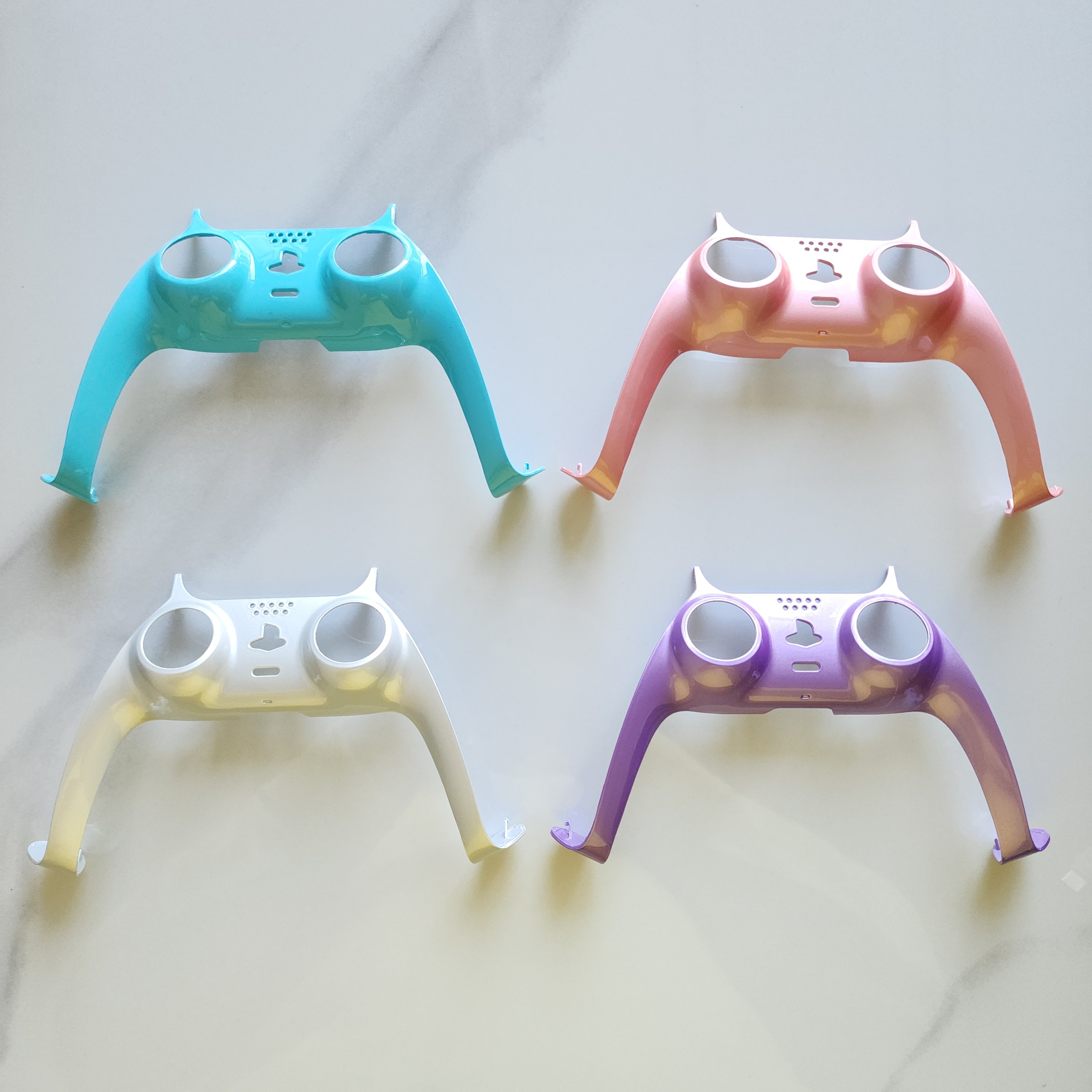 索尼PS5游戏机手柄外壳装饰条 PS5手柄装饰板 PS5手柄替换装饰片