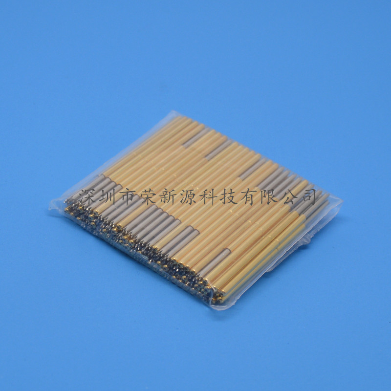 镀金头探针PL50-Q1/PAL50-Q1（直上四爪头）测试针0.68mm 弹簧针