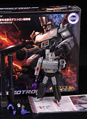 MFT 威震M王 变形玩具 枪威 破坏大帝模型小比例老威模型动画玩具