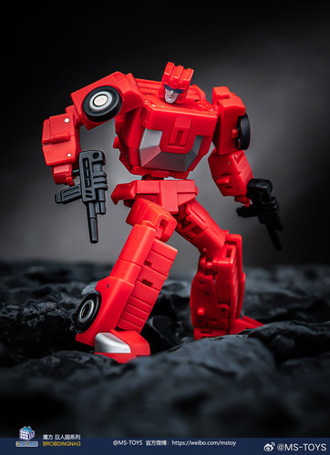 魔方 MS-B63 计算王 光速 变形玩具 小比例男孩礼物手办模型合体