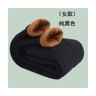 老年人棉裤 男 女冬加绒加厚三层保暖东北妈妈高腰宽松奶奶驼绒棉裤