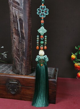 晶缘玉之韵原创GS-307工艺品马面裙汉服饰配饰中国风空间吉祥挂饰