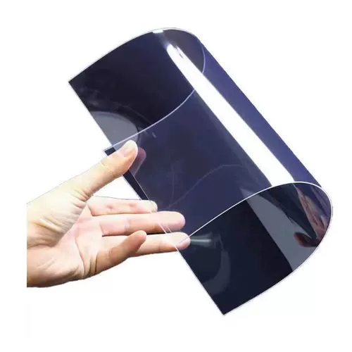 Прозрачные ПВХ твердые пластиковые ингредиенты ПЭТ Краскулярная ПЭТ -пленка ПВХ твердый пленка с высокой температурной изоляцией жесткая пленка 0,1 0,2