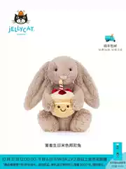 Jellycat Shy Birthday Beige Bunny Rabbit Plush Toy Little Rabbit Doll Wedding Gift