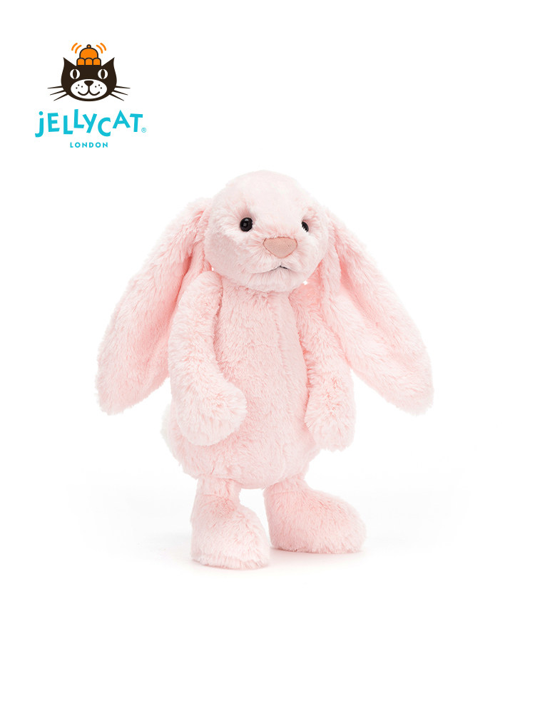 Jellycat Shy Pink Bonnie Rabbit Premium Plush Stuffed Toy - Taobao product photo 4