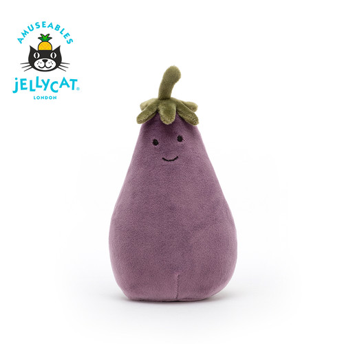 Jellycat趣味茄子毛绒玩具安抚玩偶柔软公仔可爱娃娃生日新婚礼物